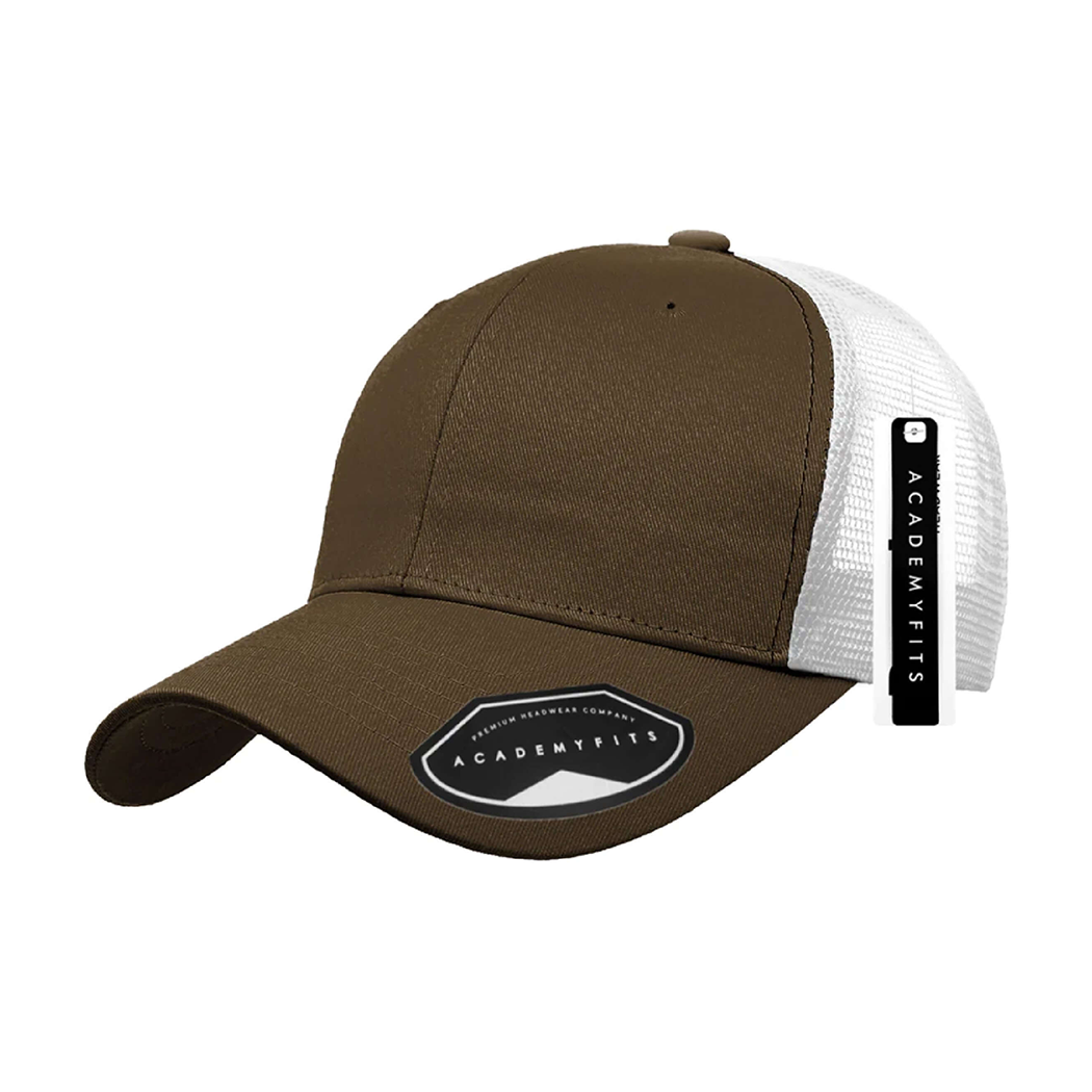 Mid Profile Cotton Curve Trucker Hat