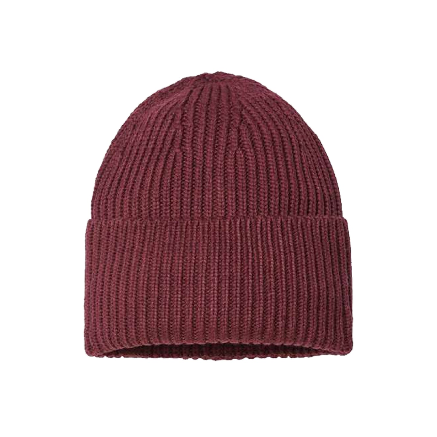 Sustainable Chunky Rib Cuffed Beanie