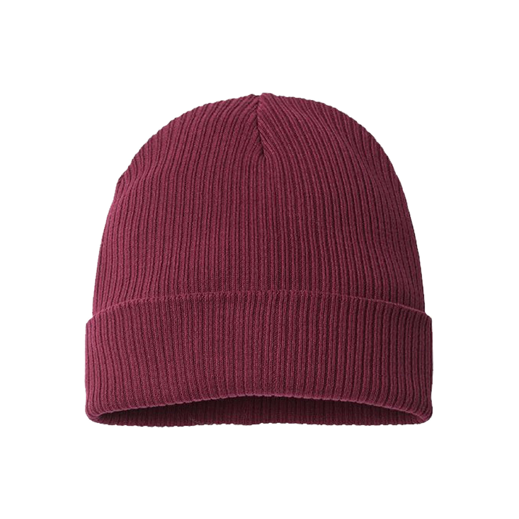 Sustainable Organic Cotton Cuffed Beanie