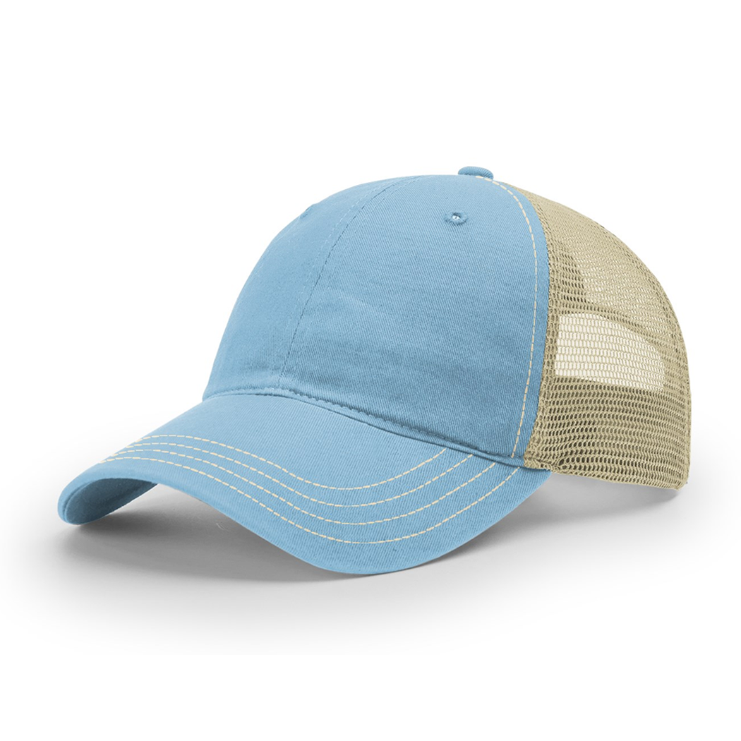 Richardson Low Profile Unstructured Garment Washed Trucker Cap