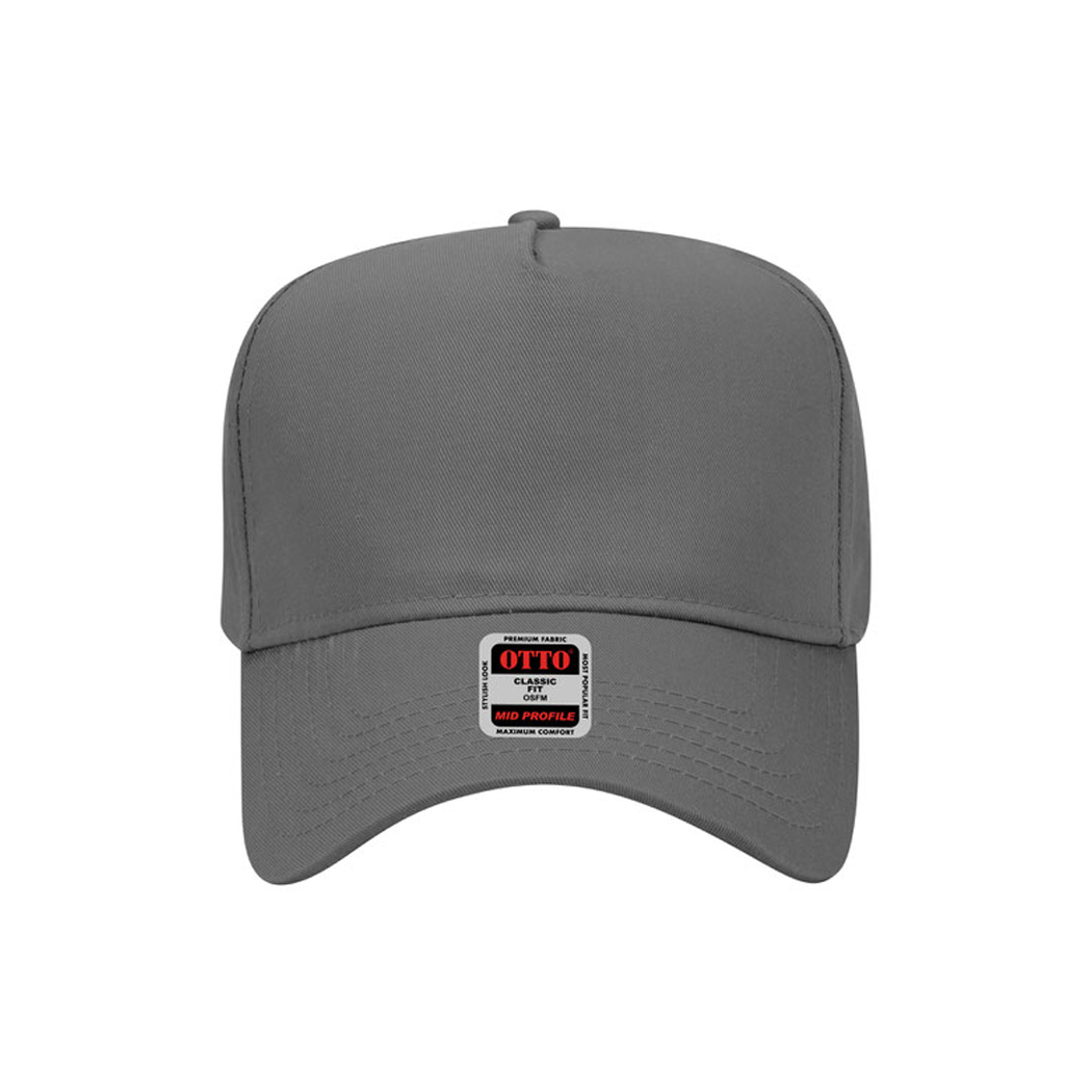 5-Panel Mid Profile Structured Baseball Cap