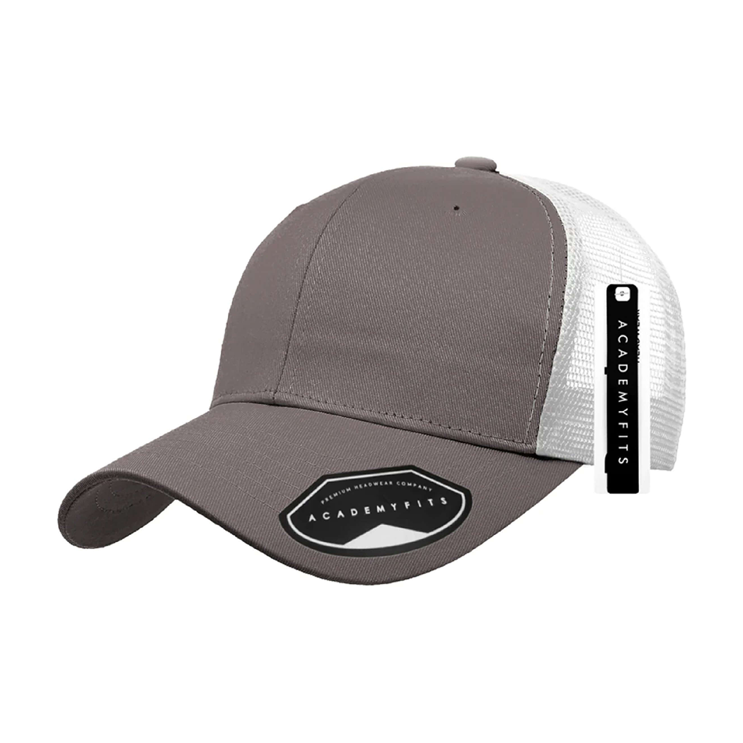 Mid Profile Cotton Curve Trucker Hat