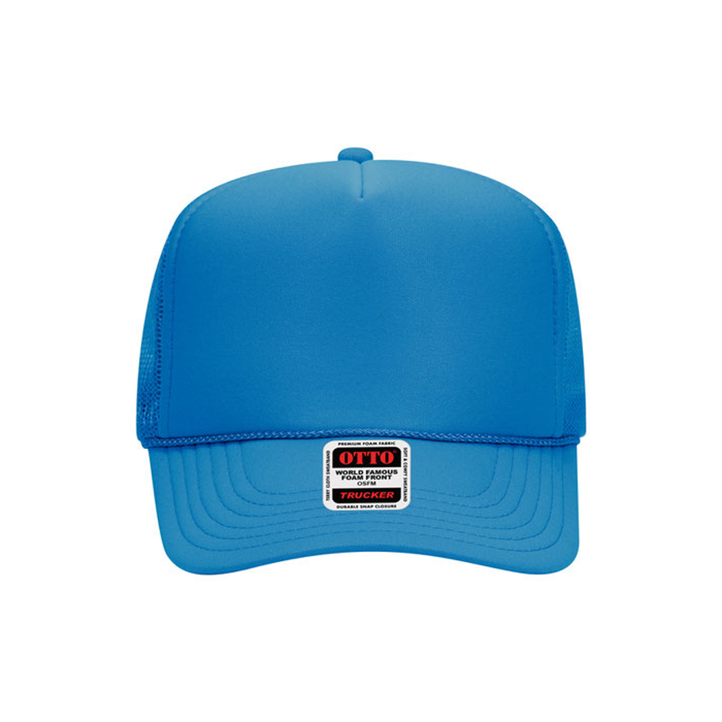 High Profile Mesh Back Foam Trucker Cap