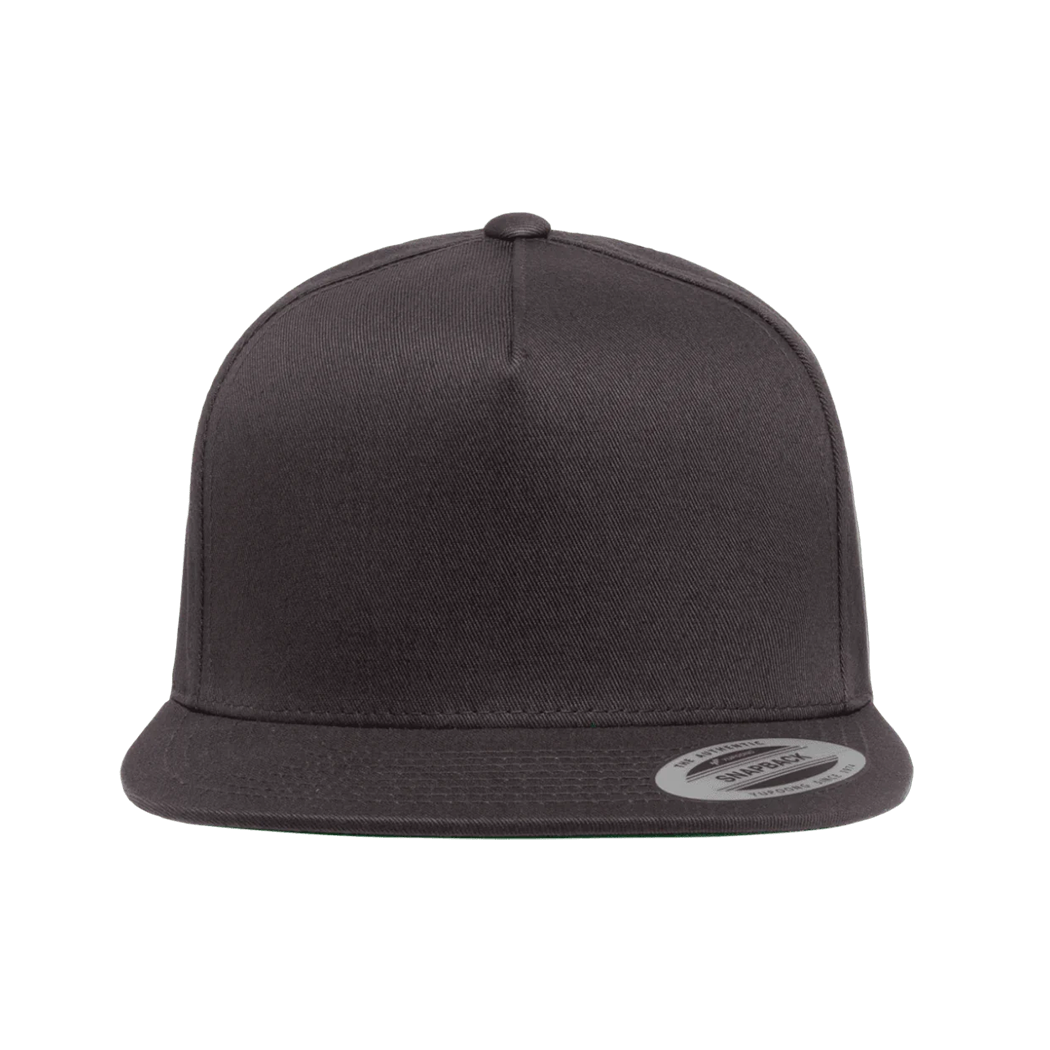 Flexfit Yupoong Classics 5 Panel Cotton Twill Snapback Cap