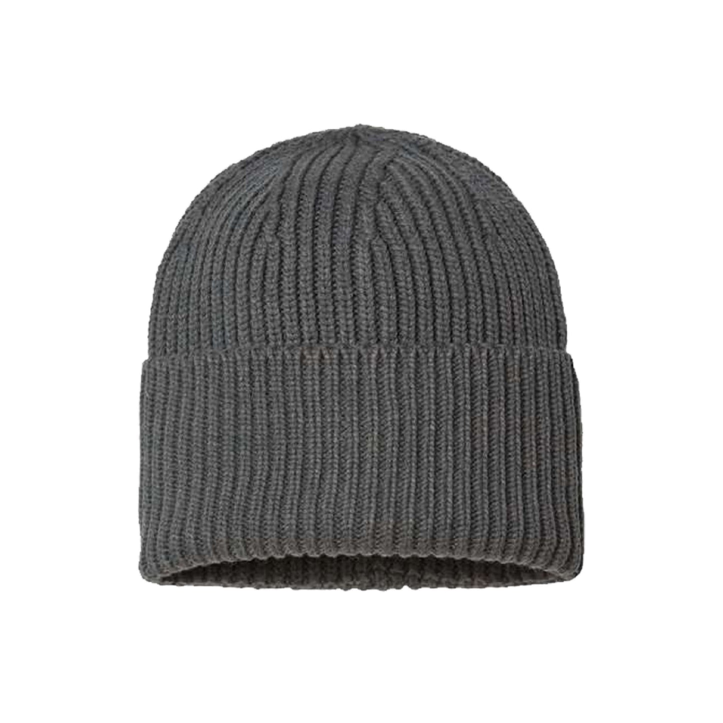 Sustainable Chunky Rib Cuffed Beanie