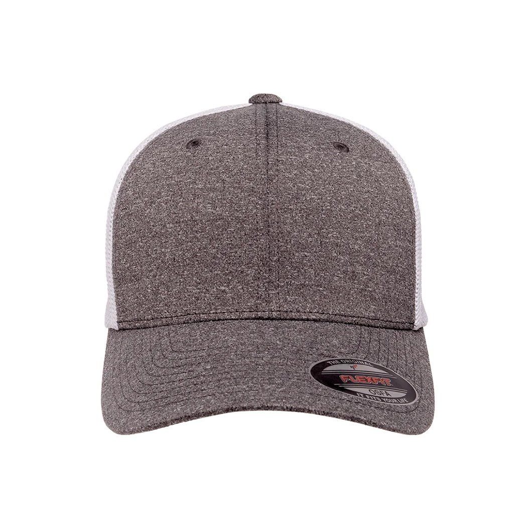 Flexfit Mélange Trucker Mesh Fitted Cap