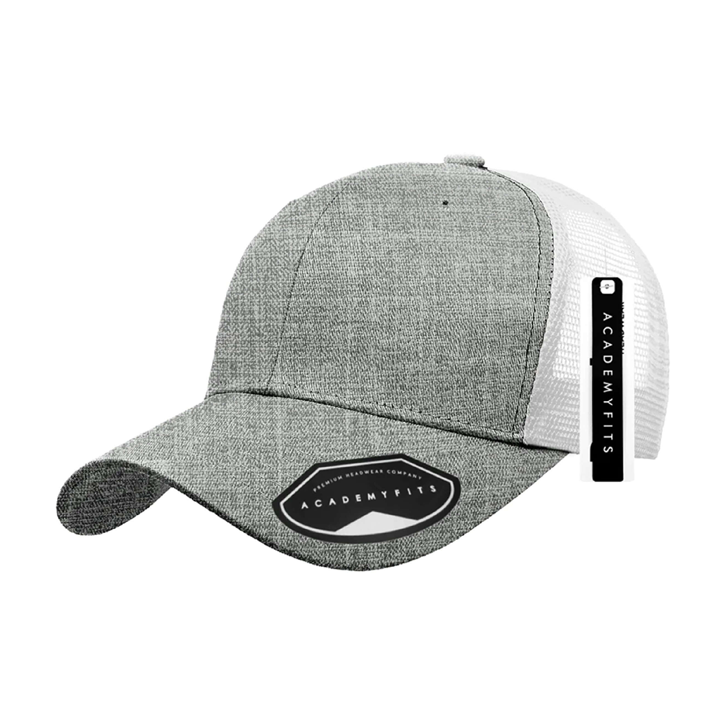 Mid Profile Cotton Curve Trucker Hat