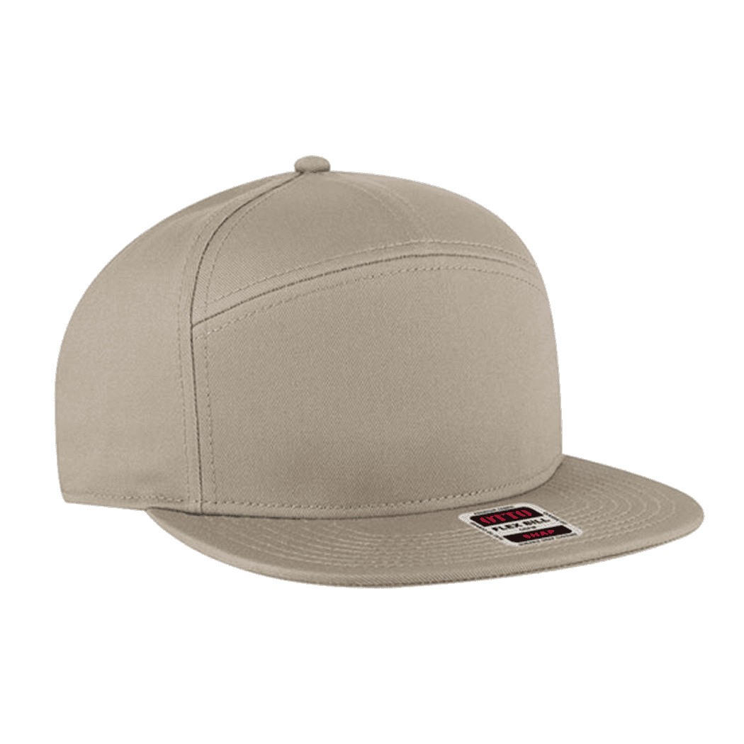 7 Panel Mid Profile Snapback Camper Hat