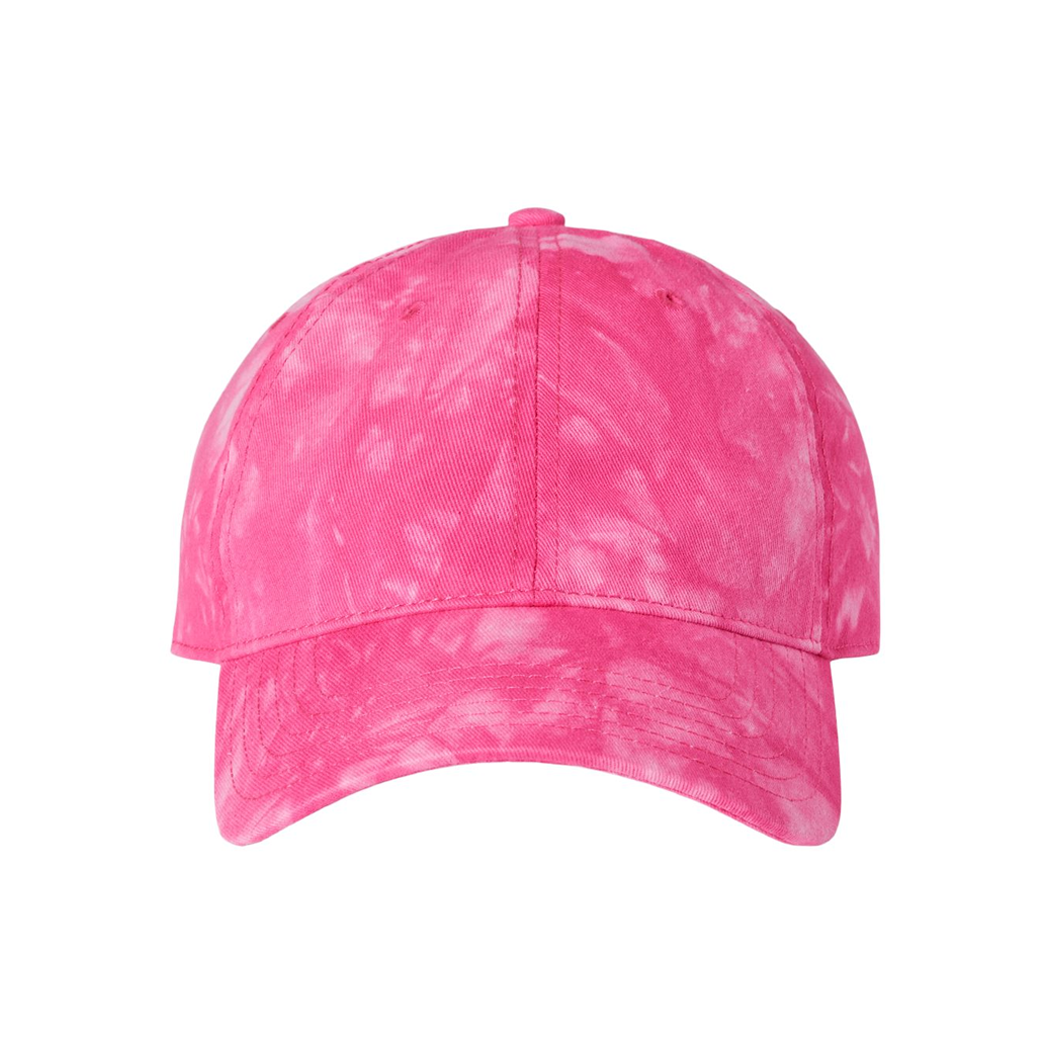 Tie-Dyed Cotton Adjustable Dad Hat