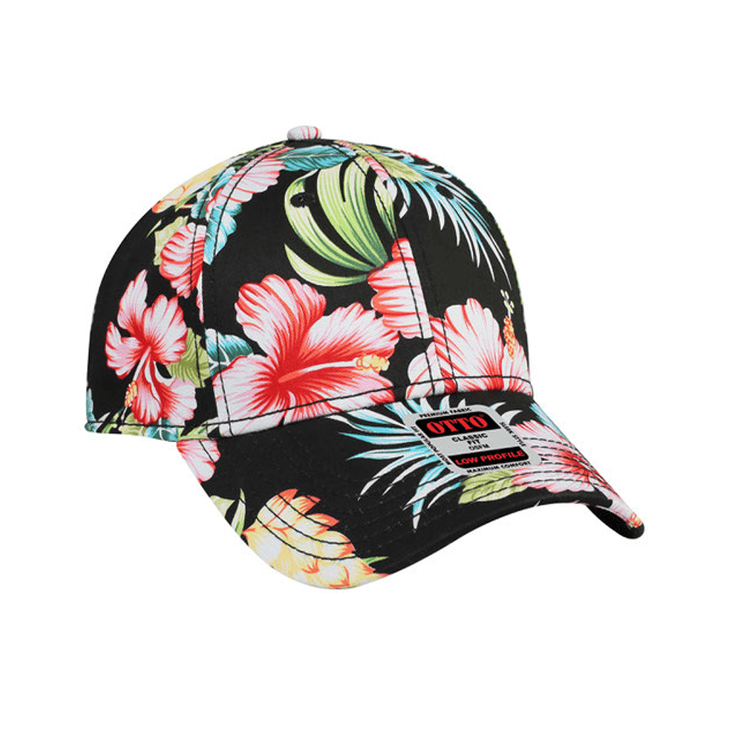 Low Profile 6-Panel Baseball Snapback Cap