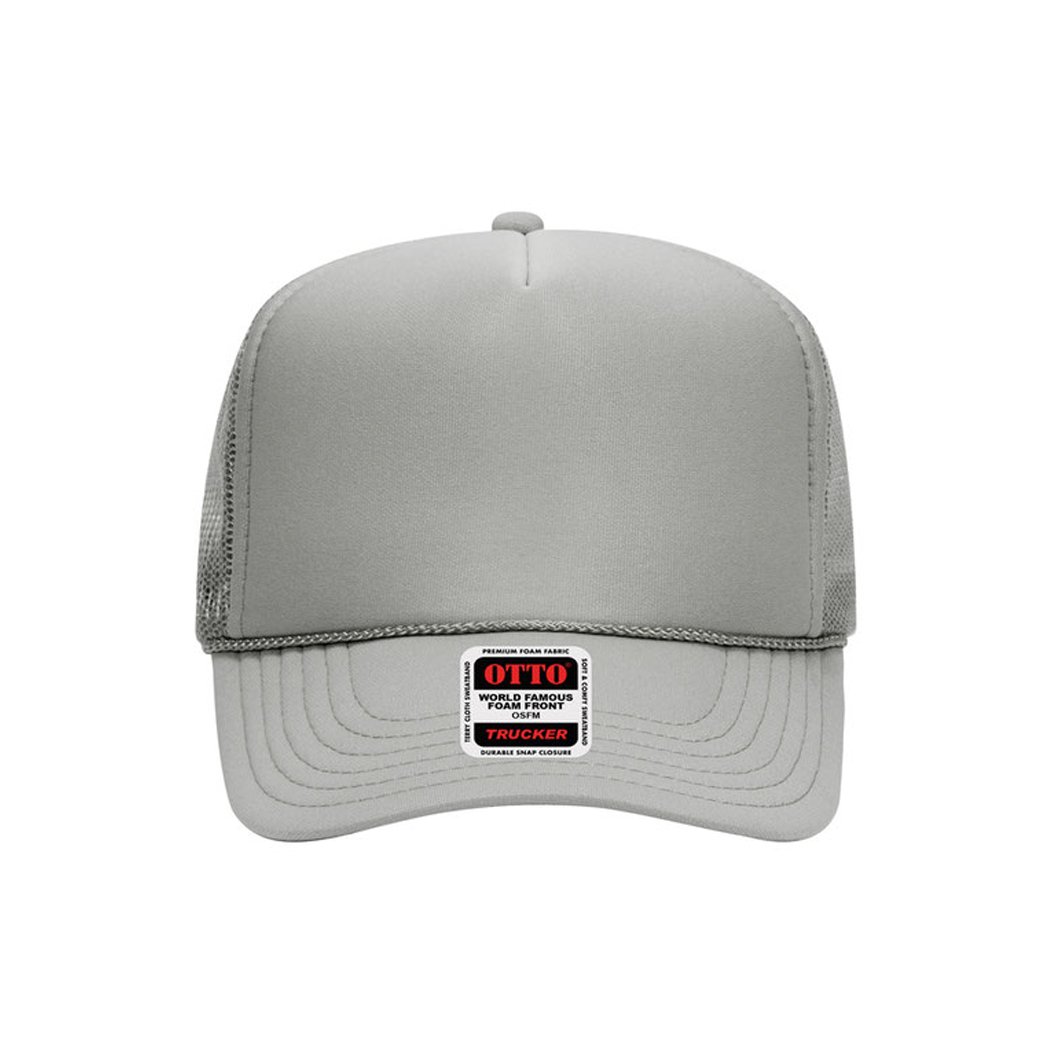 High Profile Mesh Back Foam Trucker Cap