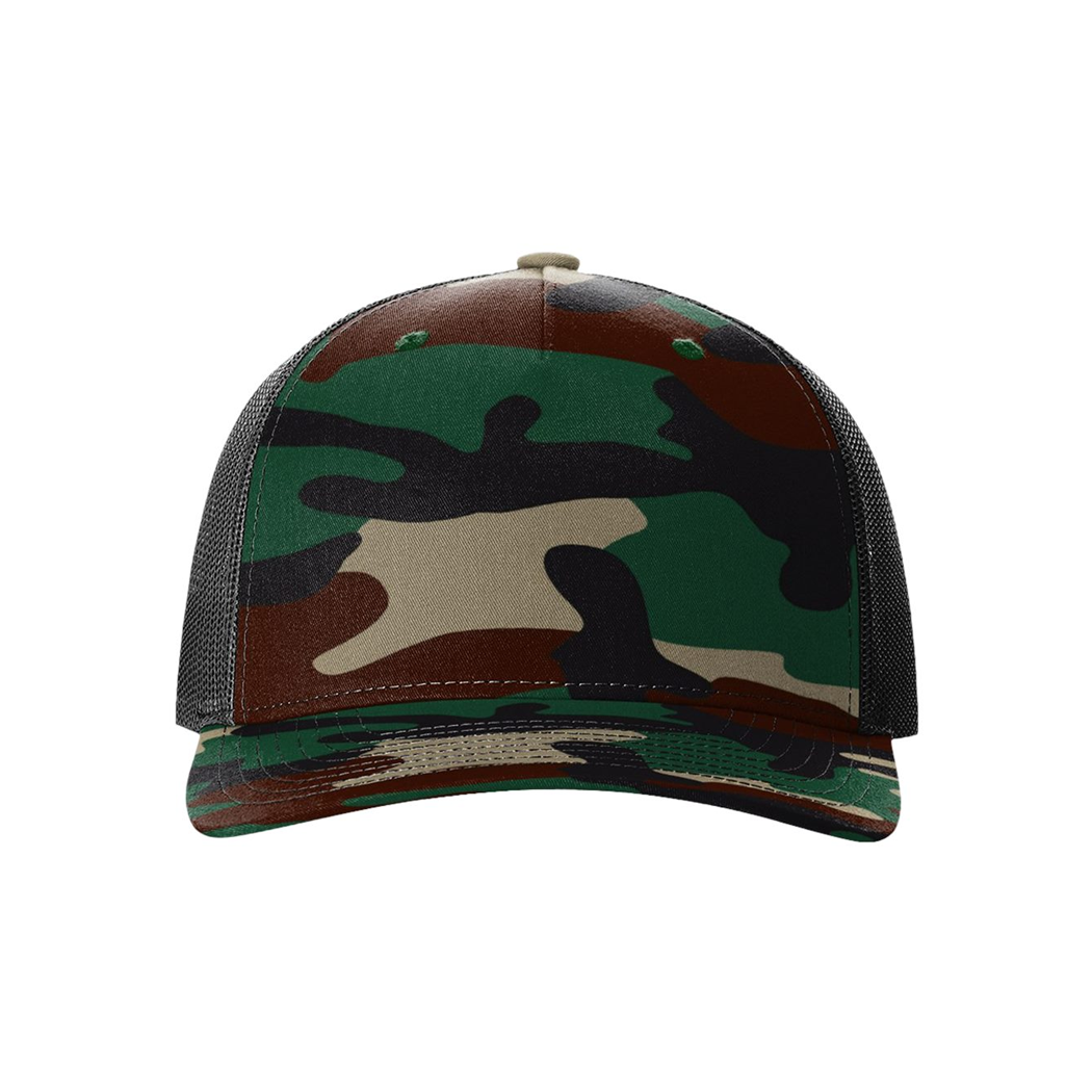 Richardson 5-Panel Printed Trucker Cap