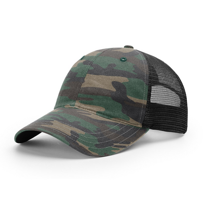 Richardson Garment Washed Printed Trucker Cap