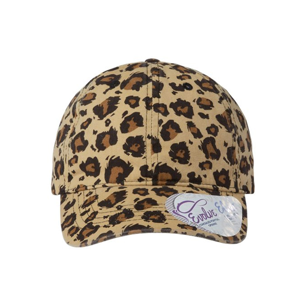 Women's Garment-Washed Fashion Print Ponytail Cap