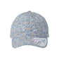 Women's Garment-Washed Fashion Print Ponytail Cap