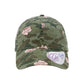 Women's Garment-Washed Fashion Print Ponytail Cap