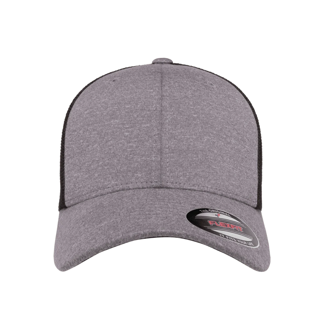 Flexfit Mélange Trucker Mesh Fitted Cap