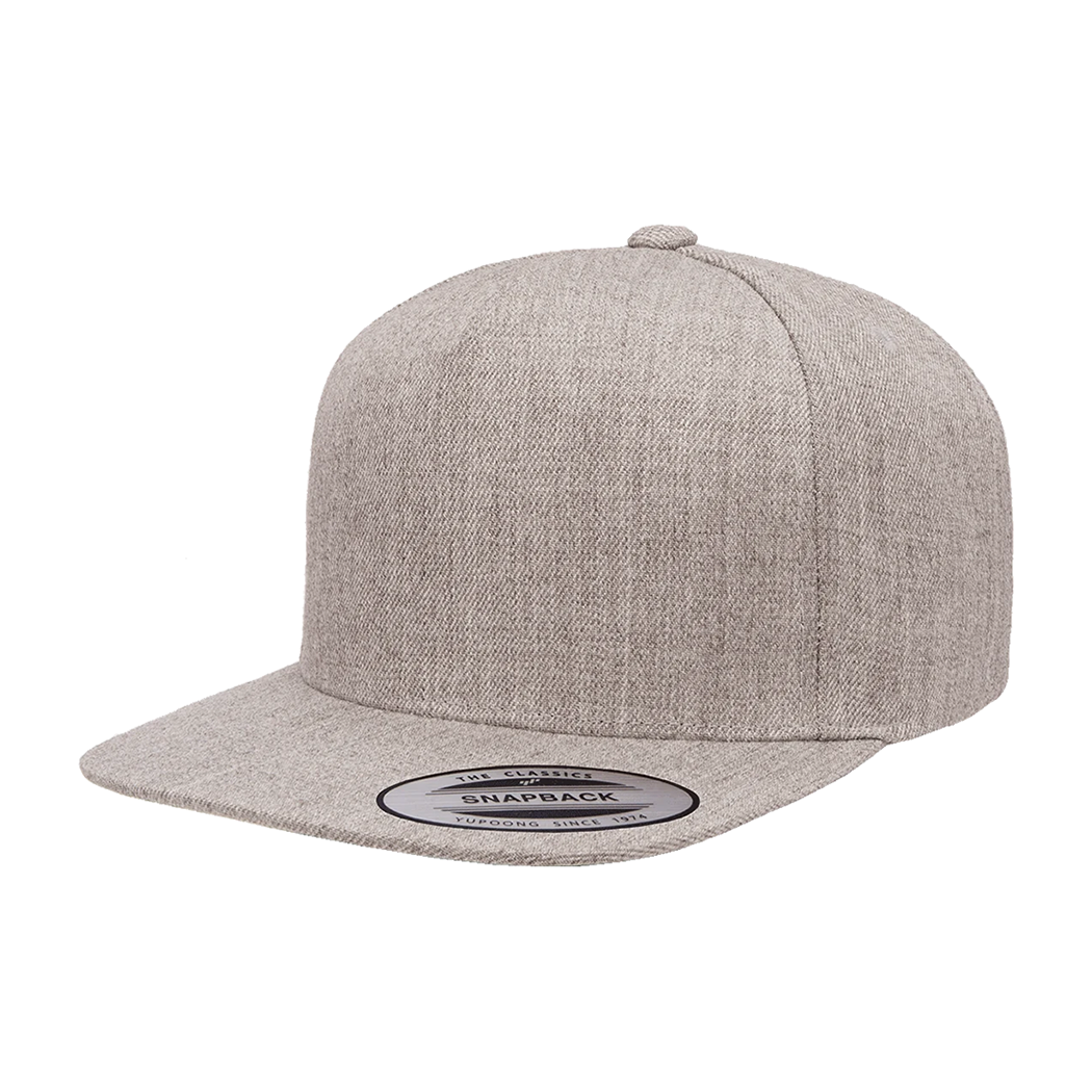 Flexfit Yupoong Classics Premium 5-Panel Snapback Cap