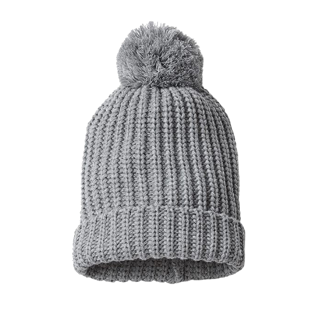 Richardson Chunk Cable Beanie w/ Cuff & Pom