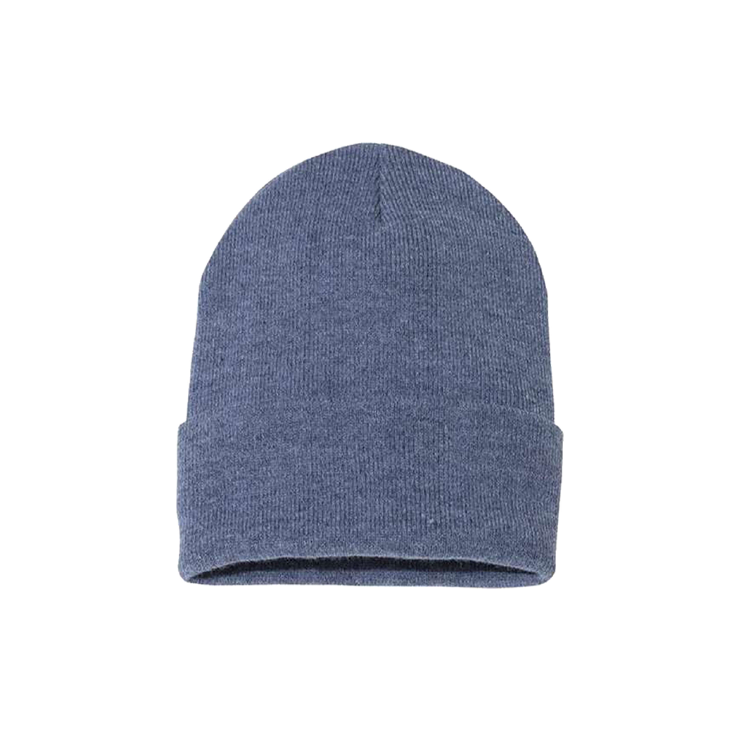 Solid 12" Cuffed Beanie