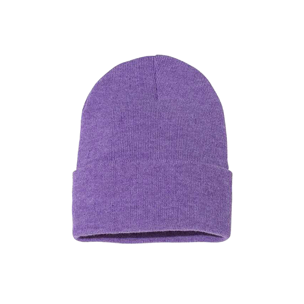 Solid 12" Cuffed Beanie