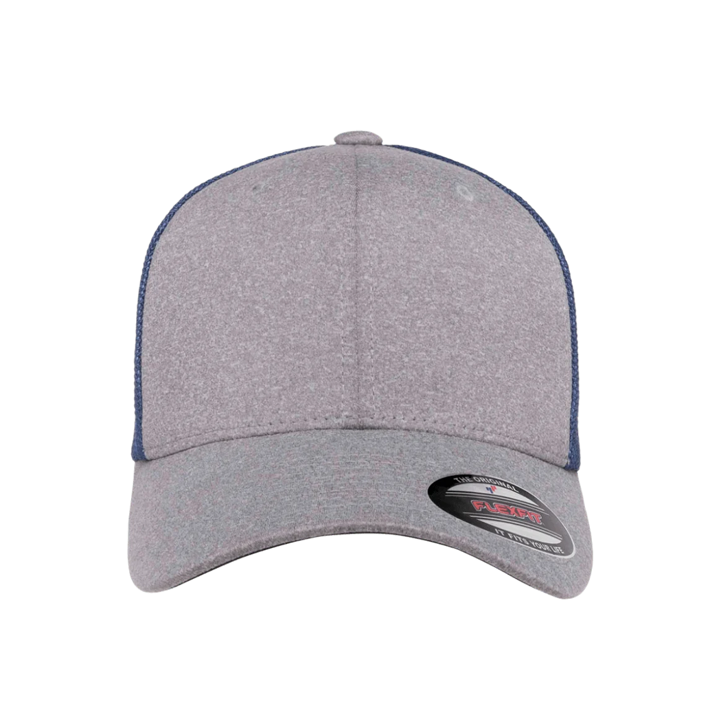 Flexfit Mélange Trucker Mesh Fitted Cap