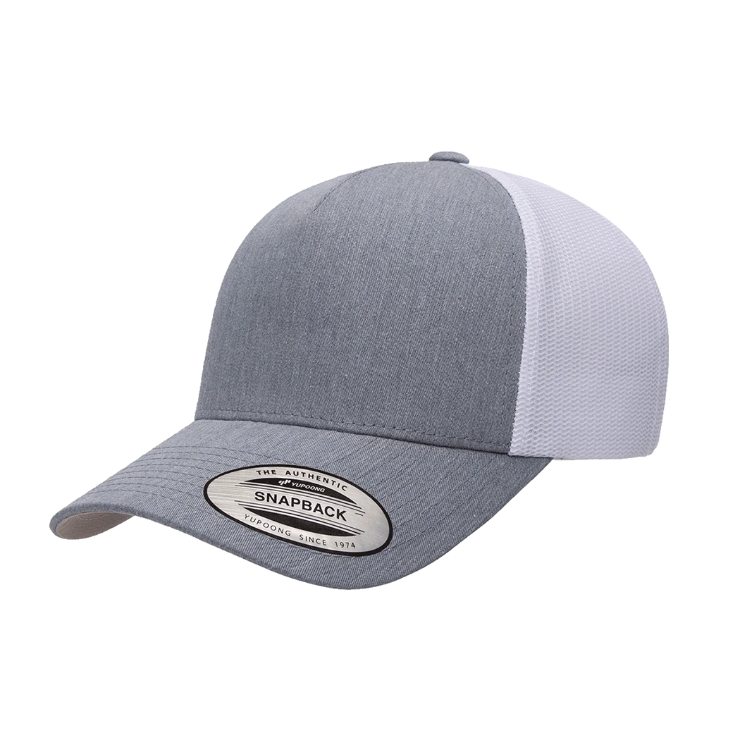 Flexfit Yupoong Classics 5-Panel Retro Trucker Snapback Cap