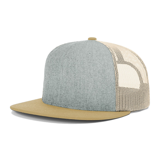 Richardson Wool Blend Flat Bill Trucker Cap