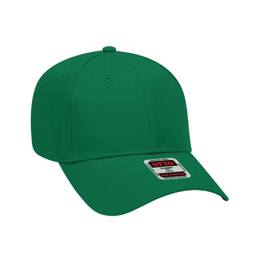 Low Profile 6-Panel Baseball Snapback Cap