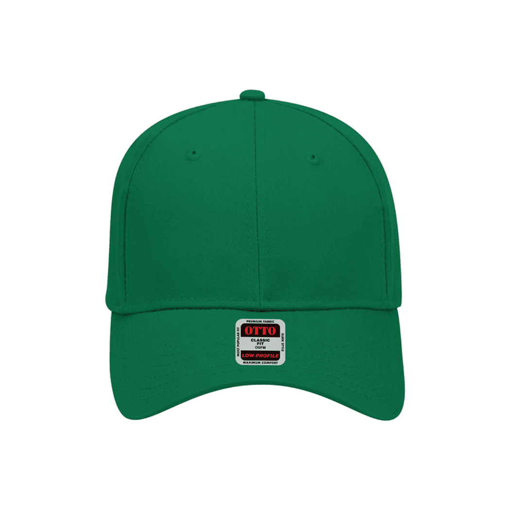 Low Profile 6-Panel Baseball Snapback Cap