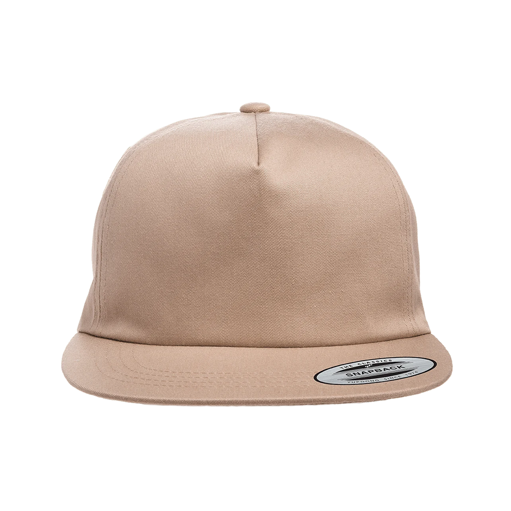 Flexfit Yupoong Classics Unstructured 5-Panel Snapback Cap