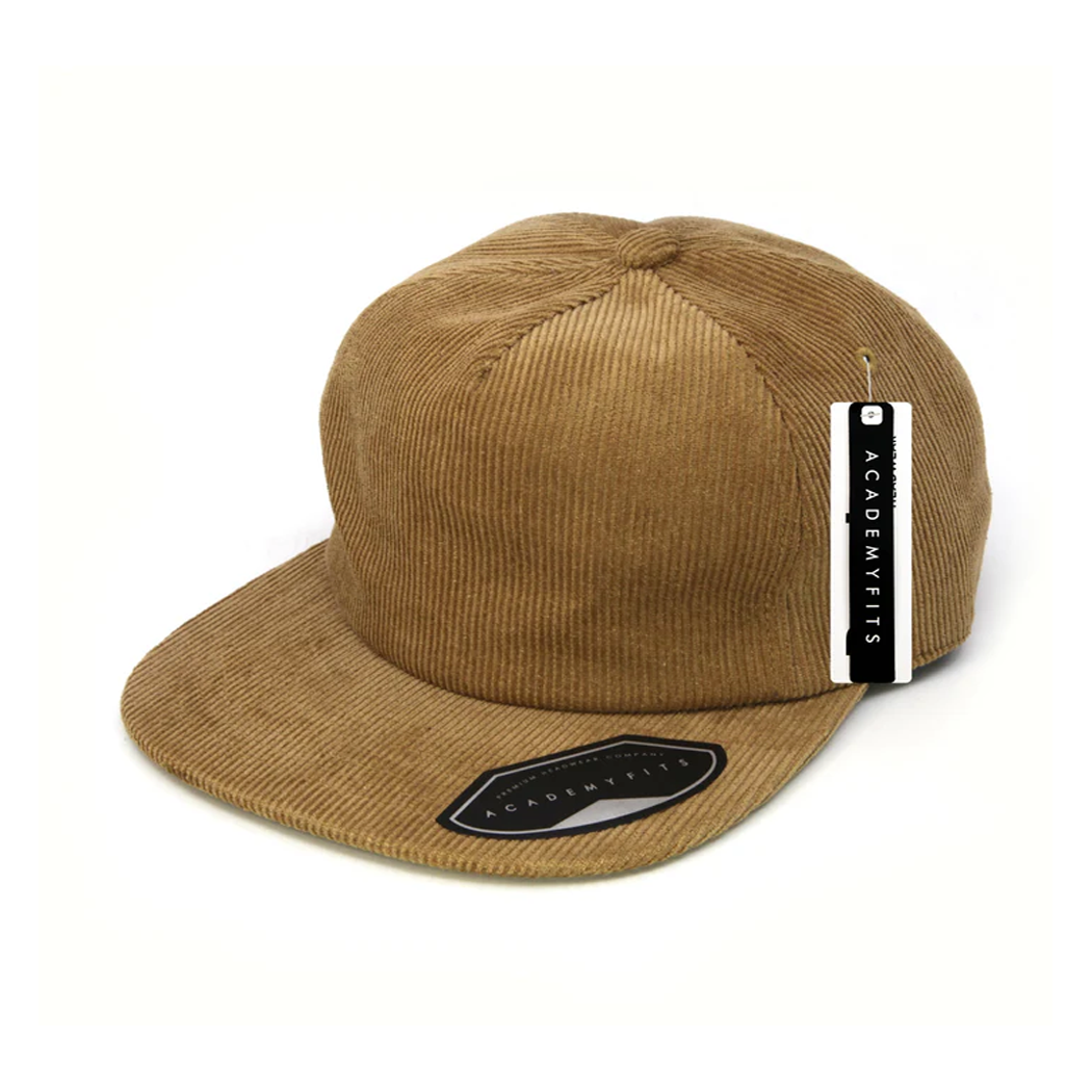 Corduroy Five Panel Snapback