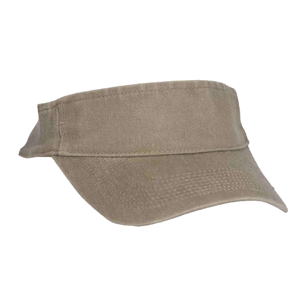 Garment Washed Pigment Dyed Stretchable Sun Visor