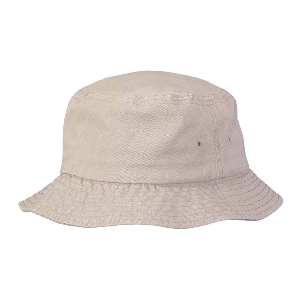 Bio Washed Chino Twill Plain Bucket Hat