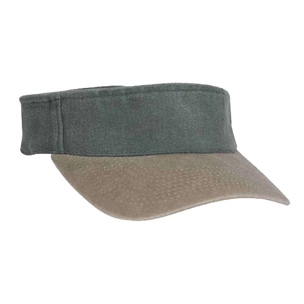 Garment Washed Pigment Dyed Stretchable Sun Visor