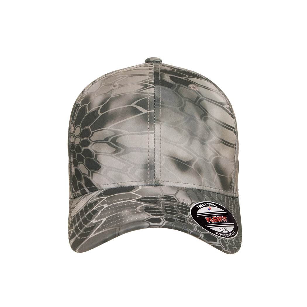 Flexfit Kryptek Polyester Water Repellent Fitted Cap