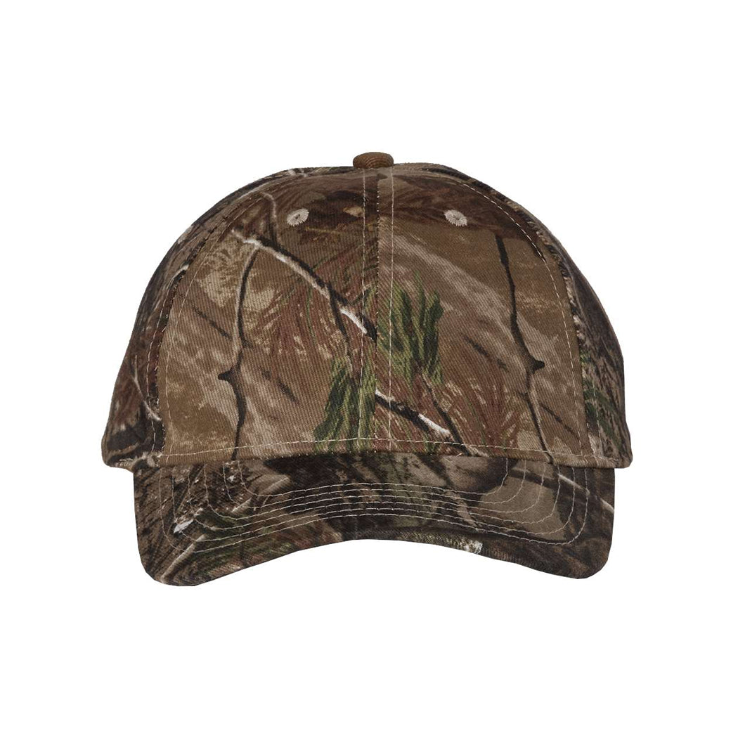 Mid Profile Licensed Realtree Camo Strapback Cap
