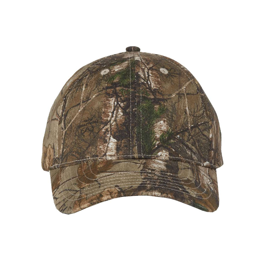Mid Profile Licensed Realtree Camo Strapback Cap