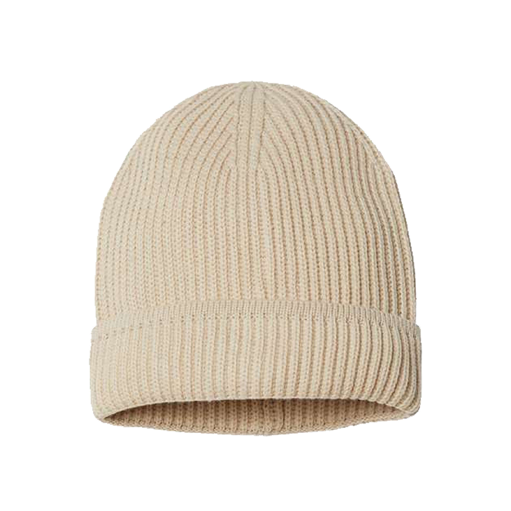 Sustainable Finish Edge Cuffed Beanie