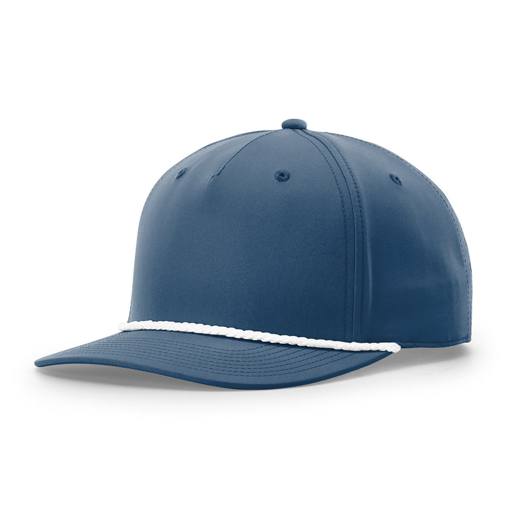 Richardson 5-Panel Polyester Performance Classic Rope Cap