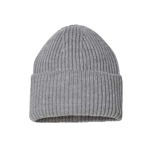 Sustainable Chunky Rib Cuffed Beanie