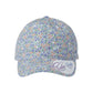 Women's Garment-Washed Fashion Print Ponytail Cap