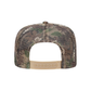 Camouflage 5 Panel Mid Crown Mesh Back Trucker Hat