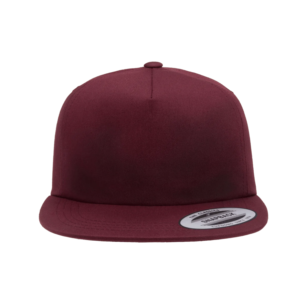 Flexfit Yupoong Classics Unstructured 5-Panel Snapback Cap