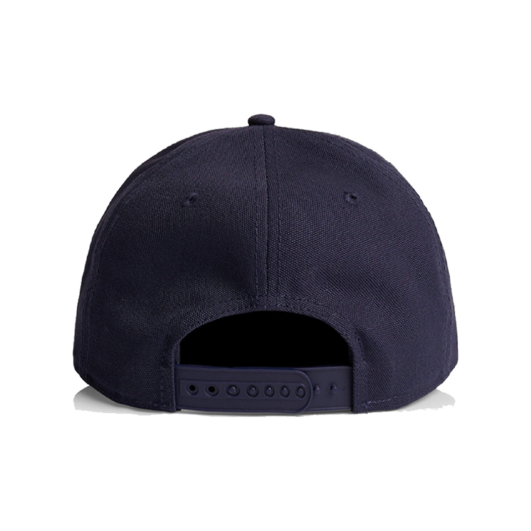 High Profile 6-Panel Stock Canvas Snapback Cap