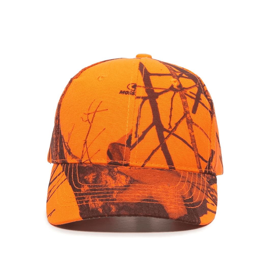 Structured 6-Panel Print Hat w/ Velcro Back