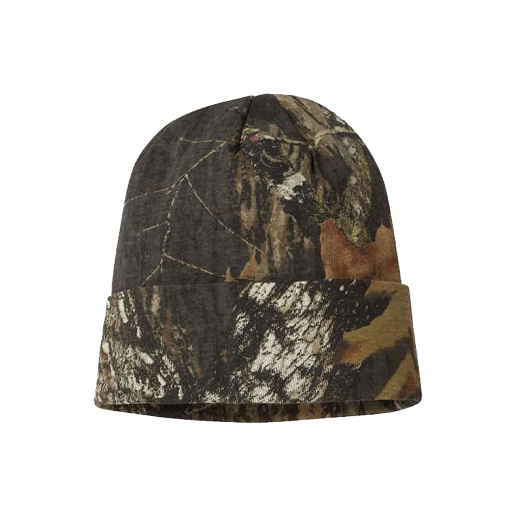 12" Licensed Camo Cuffed Knit Beanie