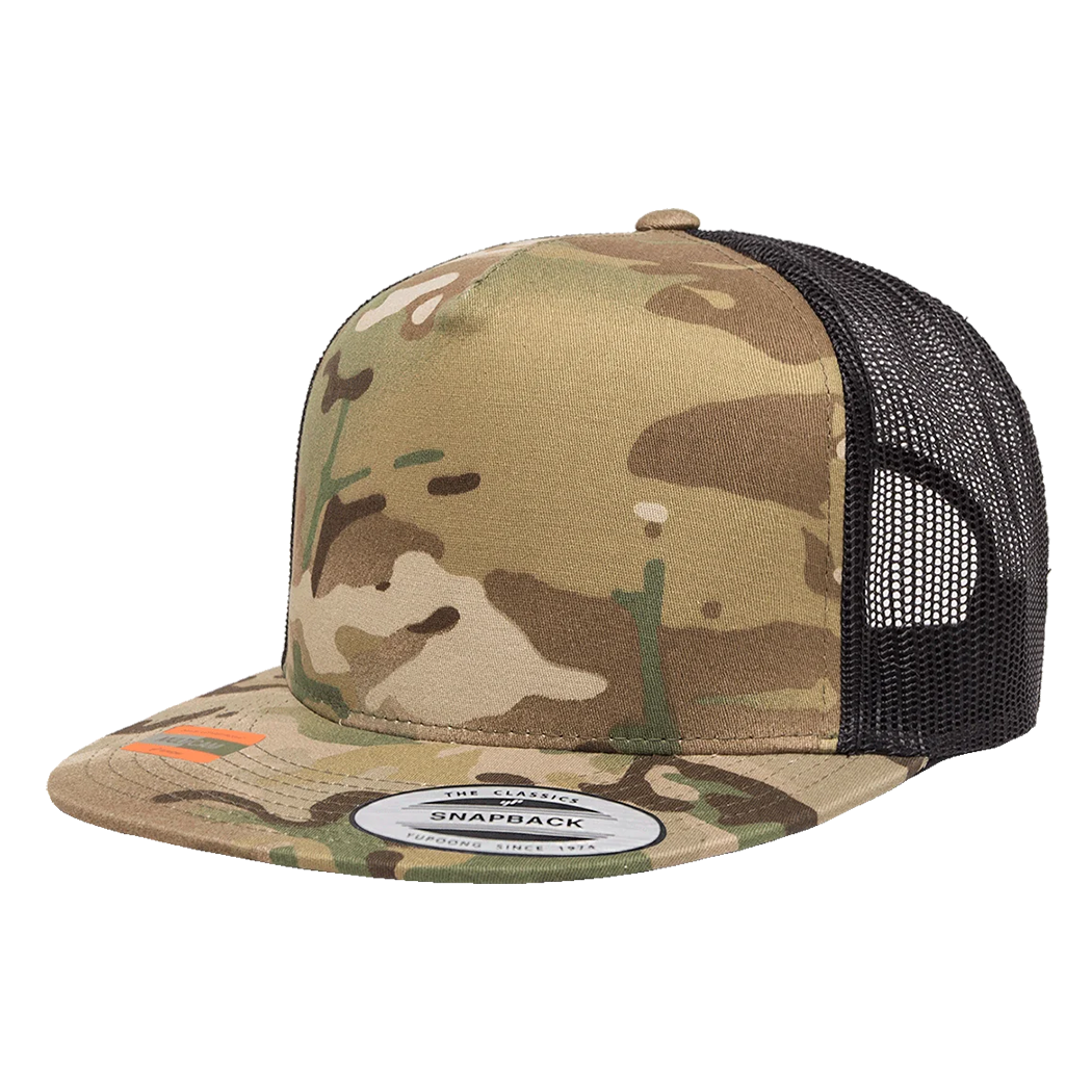 Flexfit Yupoong Classics Multicam Trucker Mesh Cap