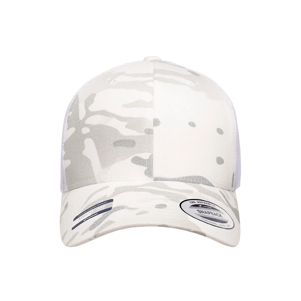 Flexfit Yupoong Classics Multicam Retro Trucker Cap