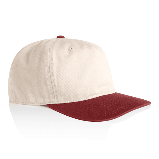 5 Panel Mid Profile Unstructured Two-Tone Class Snapback Cap